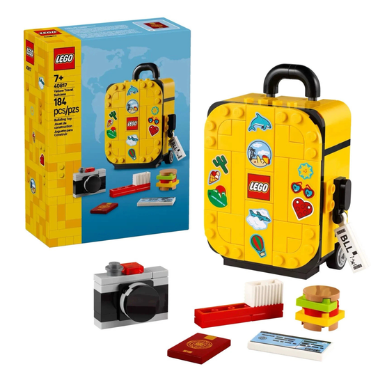 LEGO ICONS MALETA AMARILLA 40817