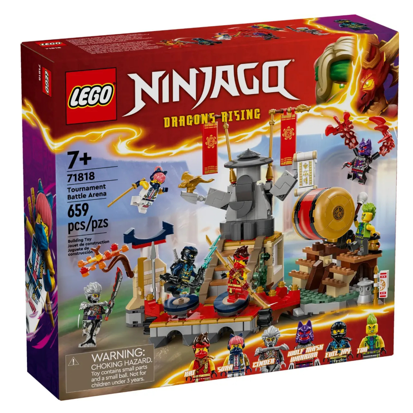 LEGO® NINJAGO® ARENA DE BATALLA DEL TORNEO