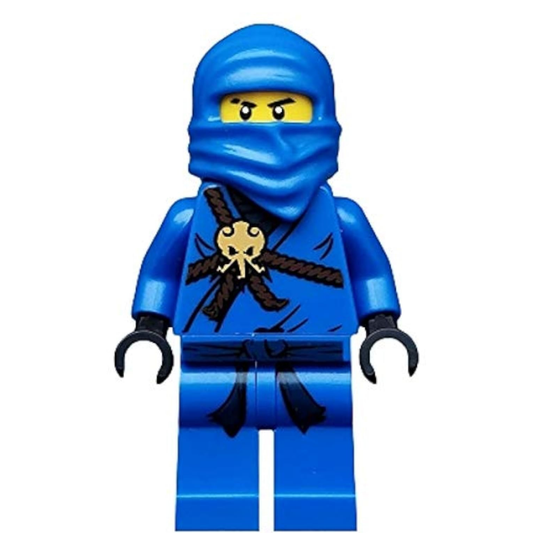LEGO NINJAGO MINIFIGURA JAY BLUE NINJA